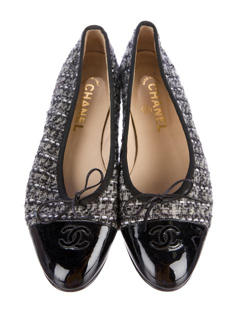 chanel tweed shoes.